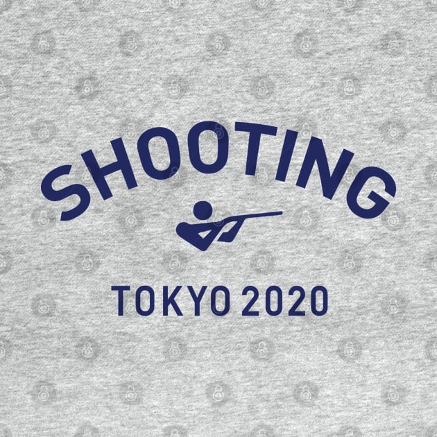 Shooting Olympics Tokyo 2020 Games pictograms by Aldebaran